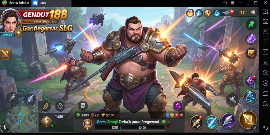 Screenshot gameplay GENDUT188 menampilkan aksi strategis yang mendebarkan.