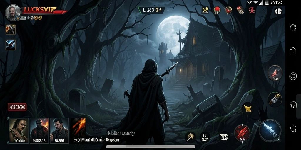 Gameplay mencekam dalam dunia horor LUCKSVIP.