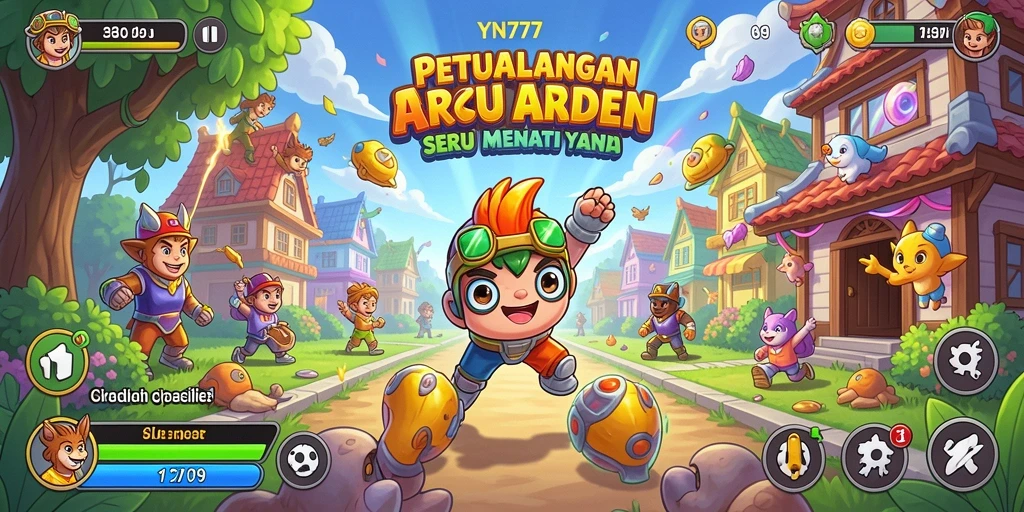 Tampilan gameplay YN777 yang menegangkan dan seru.