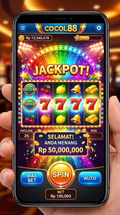 Tampilan antarmuka cocol88 yang sederhana dan mudah diakses.